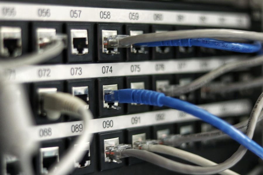 Network infrastructure under an authorised penetration test